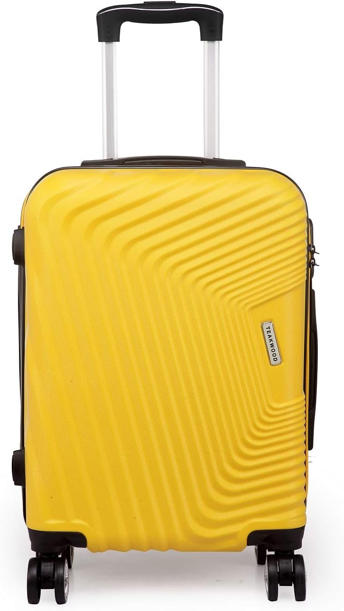 ABS 53 cm Yellow Hard-Sided Check-in Luggage (TR_H_5_Yellow_S)