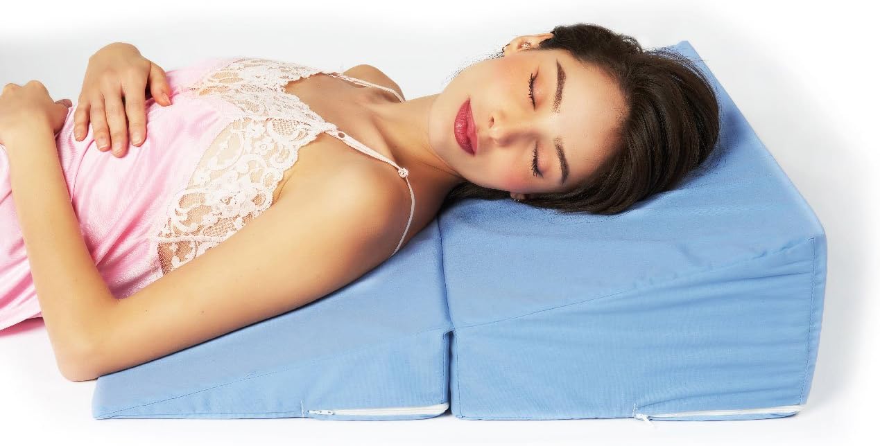 Orthopedic 10 inch folding bed wedge