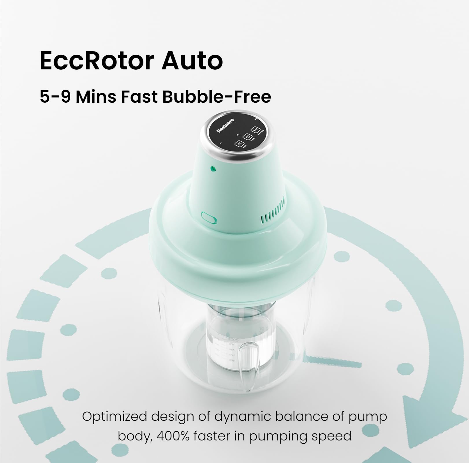 Resiners Resin Bubble Remover, Quickly Remove Bubble Within 9 Mins, 95kPa Vacuum Degassing Chamber, Airless Bubble Removing Machine for Epoxy, UV Resin Casting, Silicone Mold, Jewelry Making