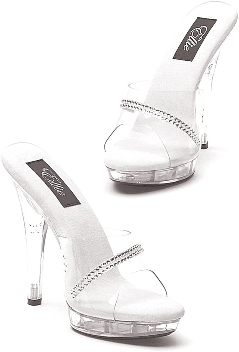 clear plastic shoes with rhinestones