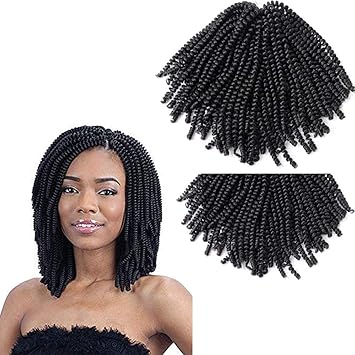 Amazon Com Spring Twist Crochet Hair 3 Packs Bomb Twist Crochet