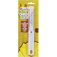 HIC Porcelain Thick N' Thin Cheese Slicer, 1 EA, White