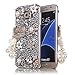 Galaxy S7 Case, Mini-Factory Luxury Bling Galaxy S7 Hard Crystal Glitter Diamond Rhinestone Cover - Diamond Hadnbag with Gold Chain (NOT for Galaxy S7 Edge)
