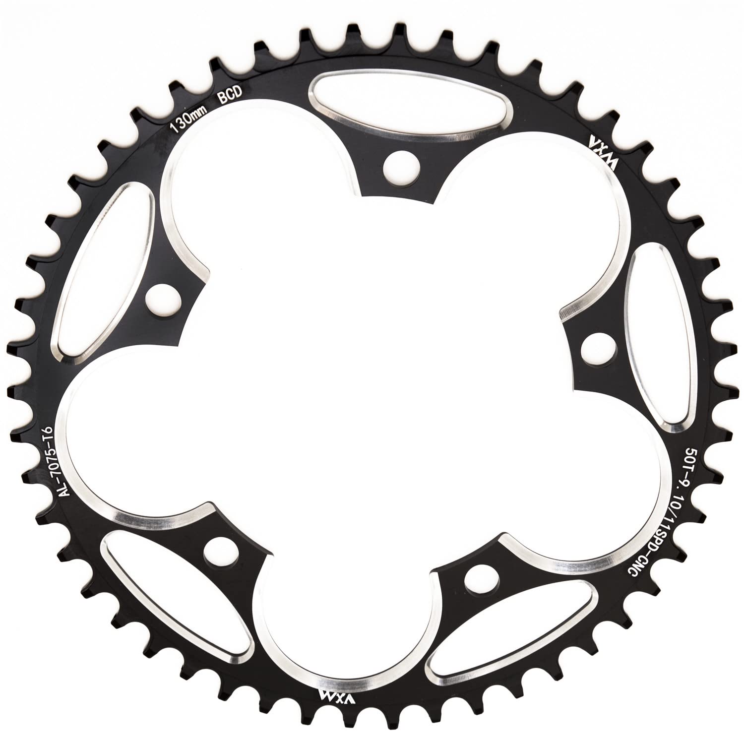 Photo 1 of YBEKI 130BCD Chainring - CNC Machined 7075-T6 Aluminum Narrow-Wide Chainwheel for Road Bikes (38-60T Options) | 8-12 Speed Compatible | Ultra-Lightweight | Anti-Drop Design
