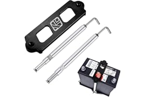 Kyostar J Hook Battery Tie Hold down bolts For Civic Integra Black