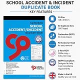 Cherry Printers Carbonless NCR School Accident Book A5 50 Sets 2 Pack view 4