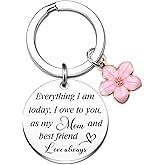 Wrpixe Valentines Day Gifts for Mom Birthday Gifts Mom Keychain Cute Moms Gifts for Mother Mama Gift from Daughter Son Mother Gift for Women Christmas Valentines Mothers Day Presents for Moms
