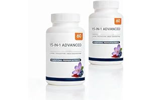 15 In 1 Advanced Eye Formula,Reduces Dryness,2pcs