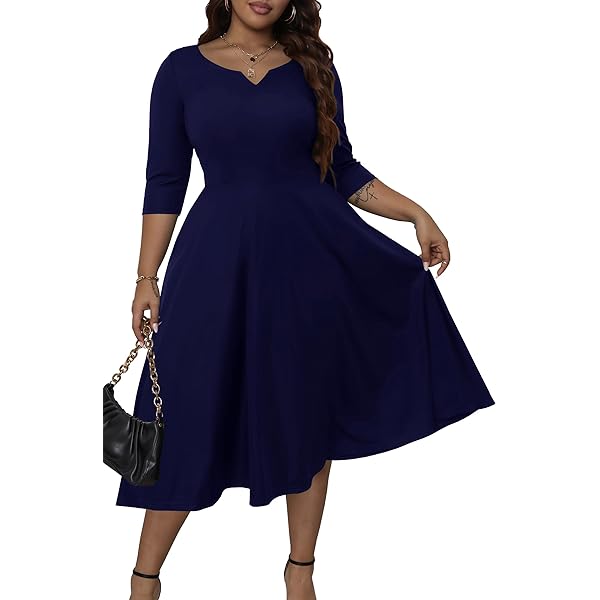 fit & flare plus size velvet dress Purple Fit and Flare Long Velvet Dress – The Svaya main image 0