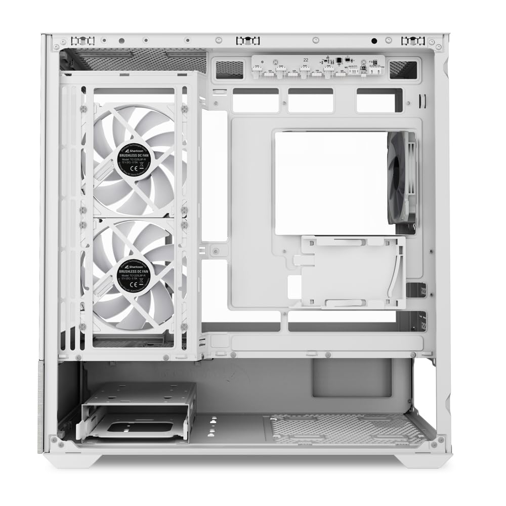 Sharkoon MK7 weiß, mATX PC Gehäuse, ARGB 4