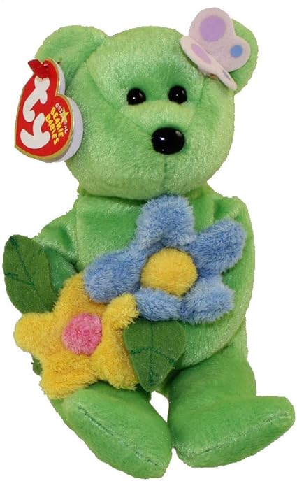 the beginning bear beanie baby
