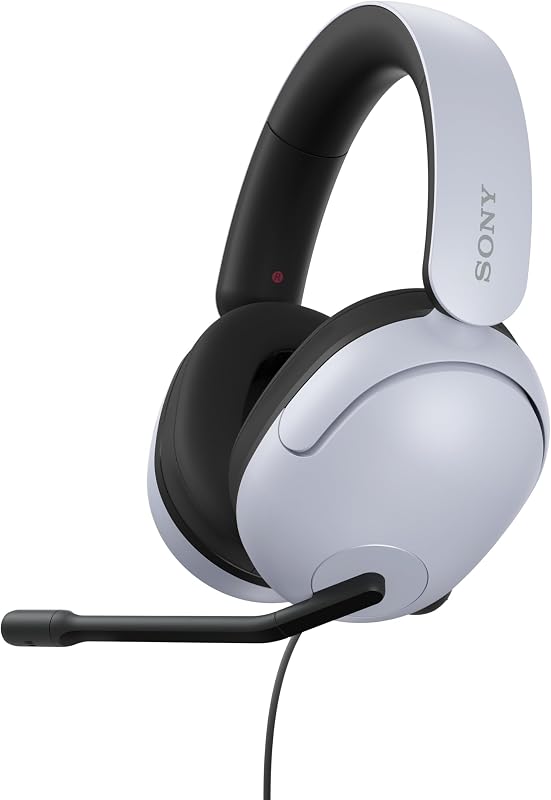 INZONE H3 - Auriculares para gaming, sonido espacial 360 para gaming, micrófono boom, para PC/PlayStation5, color blanco