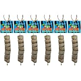 BIRD KABOB Mini - 6 Pack - an All-Natural, Holistic, Veterinarian Recommended, Earth Friendly, shreddable Hanging Bird Toy with Yucca Chunks