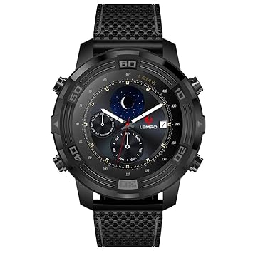 H-sunshy LEM6 Reloj Inteligente, Lemfo LEM 6 Compass Impermeable ...