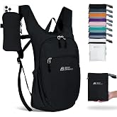 HIGH EXPERIENCE Small Hiking Backpack Packable Lightweight for Women Men | 10L/15L, Hiking Daypack, Foldable, Water Resistan, Ultralight, with Phone Pocket, Travel, Outdoor, Walking