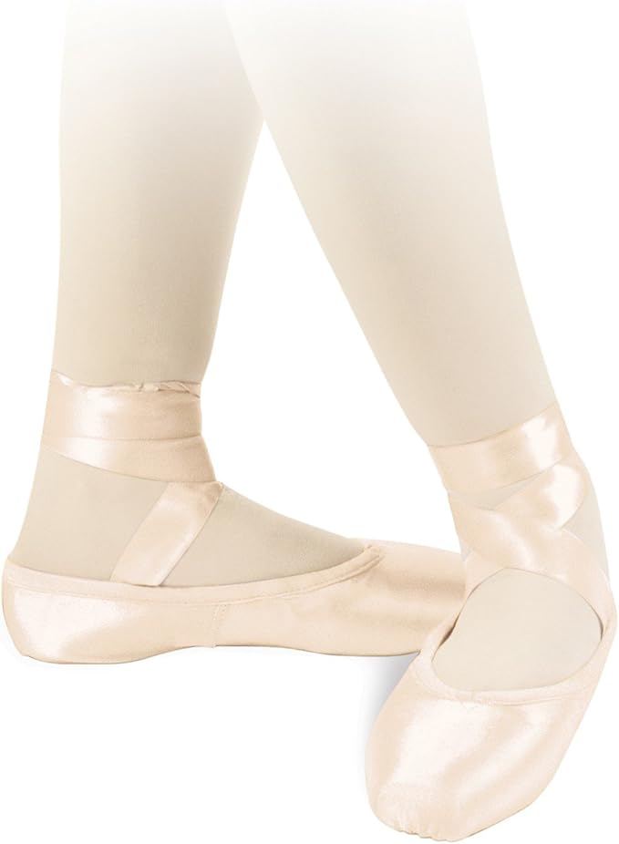 Sansha DP802 English SoftToe Ballet Shoe demipointes