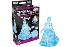 BePuzzled | Disney Cinderella Original 3D Crystal Puzzle, Ages 12 and Up
