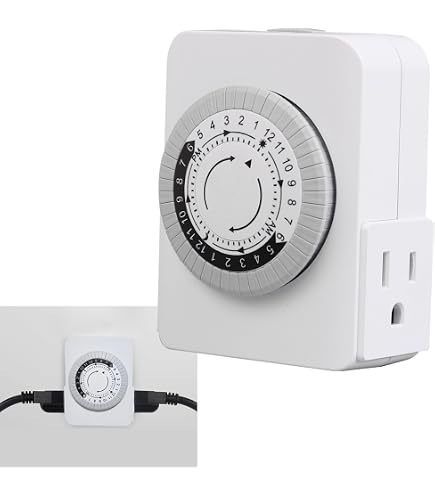 Stanley Timeit Timer Stanley 2-Outlet - 24 Hour Indoor Grounded Outlet ...