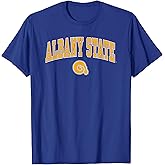 Albany State Golden Rams Arch Over Blue Officially Licensed T-Shirt