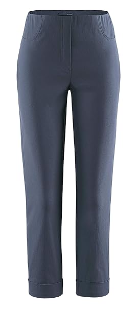 Stehmann - Stretchhose Igor 680 Sportive 7/8 Hose Plus Prinidor Einkaufstasche (46, Jolly Blue)