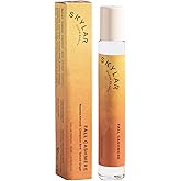Skylar Fall Cashmere Eau de Parfum - Hypoallergenic & Clean Perfume for Women & Men, Vegan & Safe for Sensitive Skin - Spicy Gourmand Perfume with Notes of Cinnamon, Almond & Ginger - 10mL /0.33 Fl oz