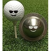 Tin Cup Golf Ball Marker Chillin Stencil - Premium Personalization Tool for Golfers - Custom Design Ball Marker - Golf Accessories Gift for Men and Women- Made in The USA
