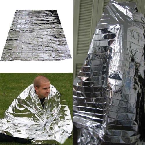 Mylar Waterproof Emergency Rescue Space Foil Thermal Blanket 83.