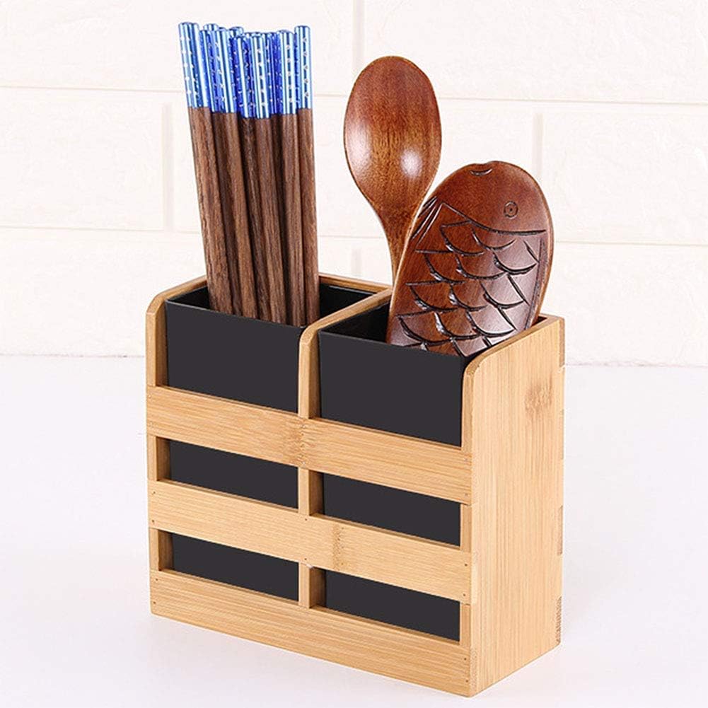 En Bois Ustensile Couverts Support Cuill res Fourches Baguettes 