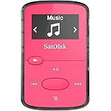 SanDisk 8GB Clip Jam MP3 Player, Pink - microSD card slot and FM Radio - SDMX26-008G-G46P