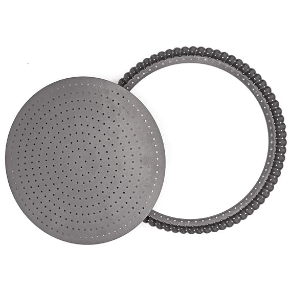 M.Z.A Crusty Bake - Bandeja antiadherente para hornear pizza ...