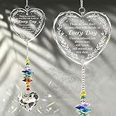 Crystal Suncatcher for Grieving Women, Memorial Gifts - Those We Love Don't Go Away, Window Hanging Sympathy Gift in Memory of Loved Ones, Thoughtful Tribute for Loss & Healing, Bereavement Decor