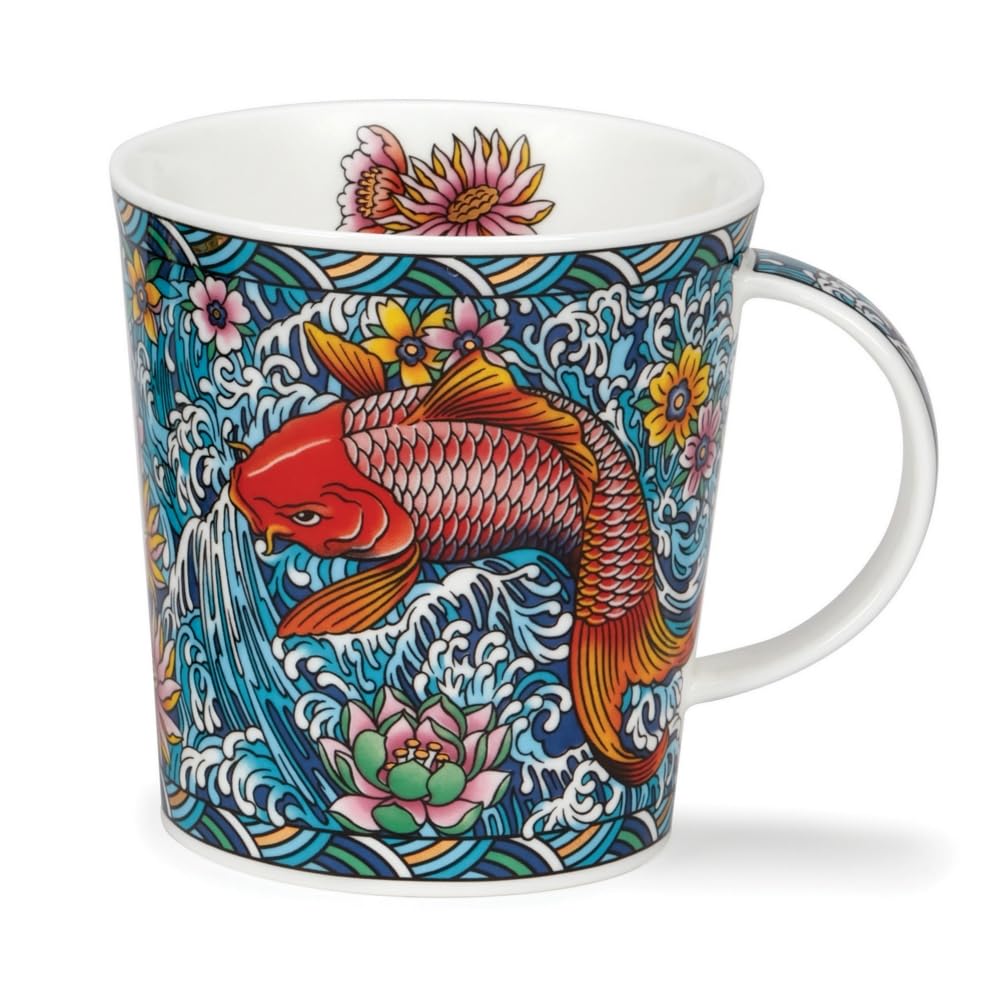 Dunoon Lomond Fine Bone China Mug Kaiga (LO-KAIG-Fish)