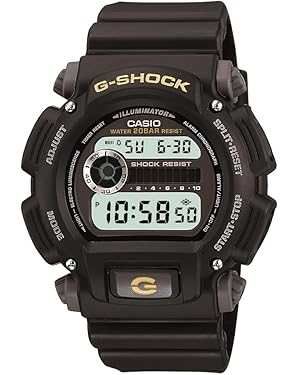 Casio - Mens Blk Digital G-Shock Watch (DW9052-1BCG)
