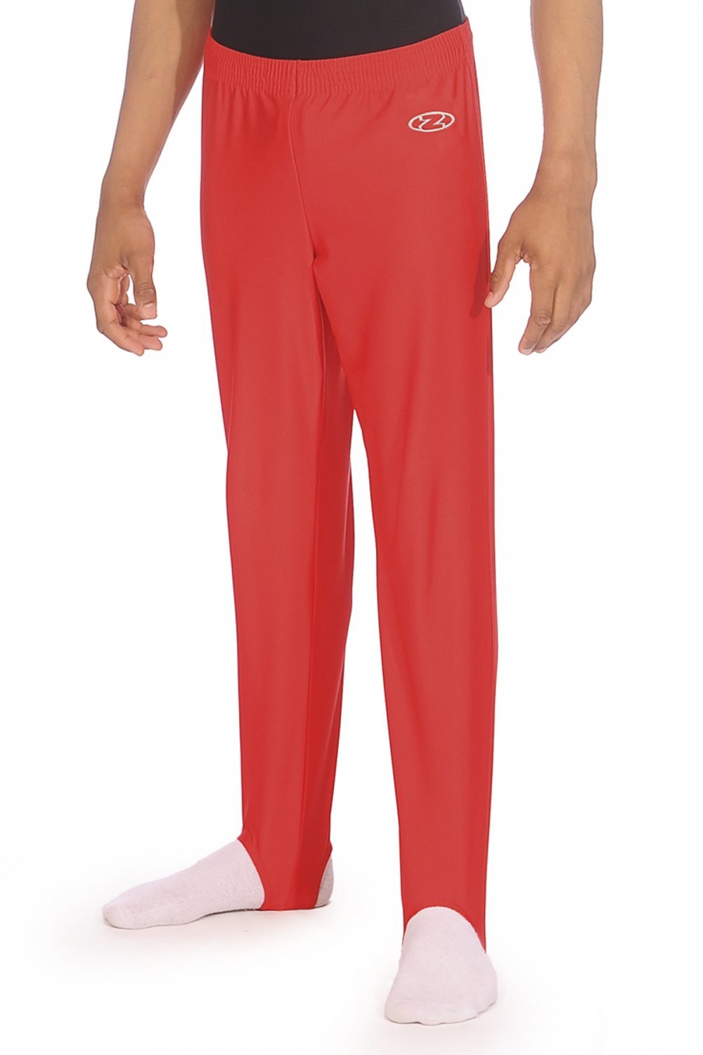 The Zone Boys'/Men's Gymnastics Stirrups 32 Red