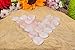 JIC Gem Set Of 20 Natural Rose Quartz Crystal Heart Stones Rose Quartz Heart Sets Pink Healing Crystal Stones Heart For Chakra Reiki Balancing