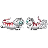 Cute Animal Earrings for Women 925 Sterling Silver Bearded Dragon/Duck/Opossum/Puffin Cute Animal Jewelry Gifts for Women