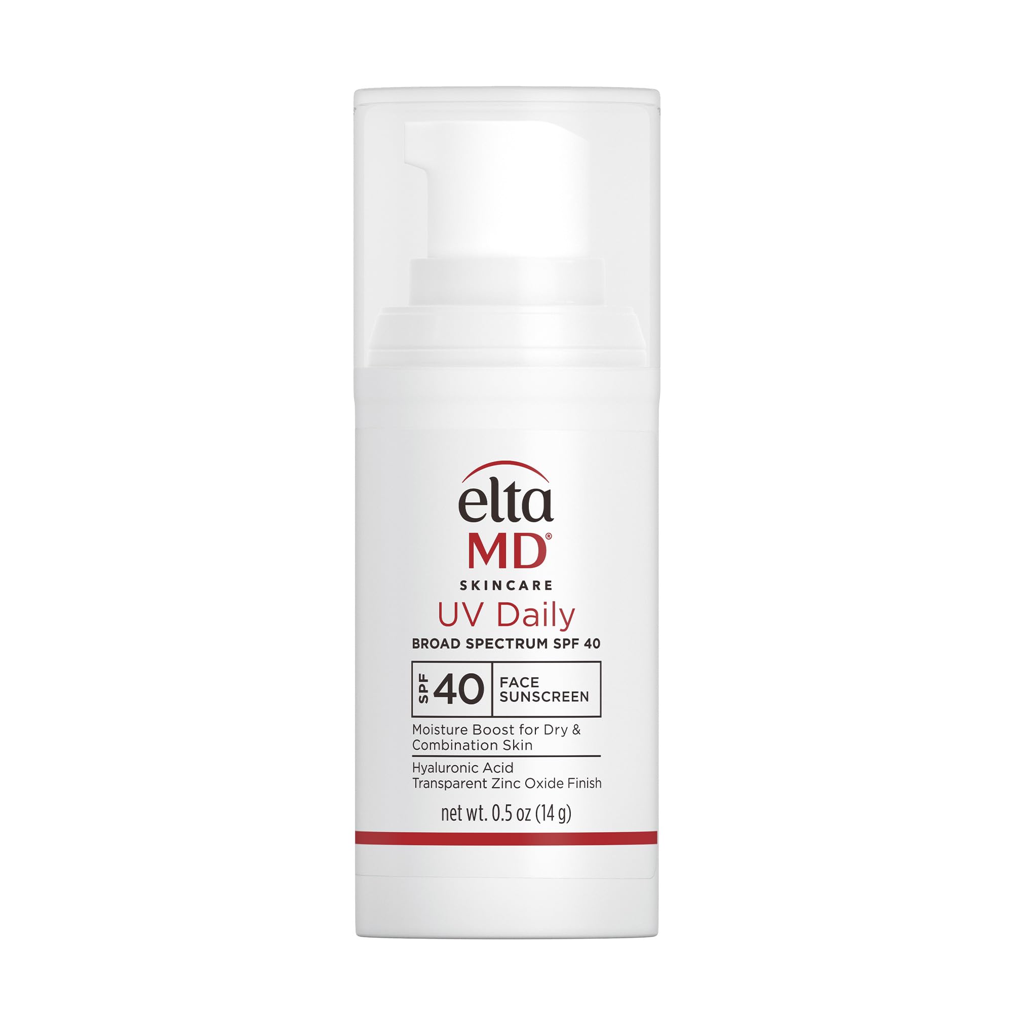 Photo 1 of EltaMD UV Daily SPF 40 Face Sunscreen Moisturizer with Zinc Oxide, Daily Face Moisturizer with SPF, Sunscreen, 0.5 oz Pump