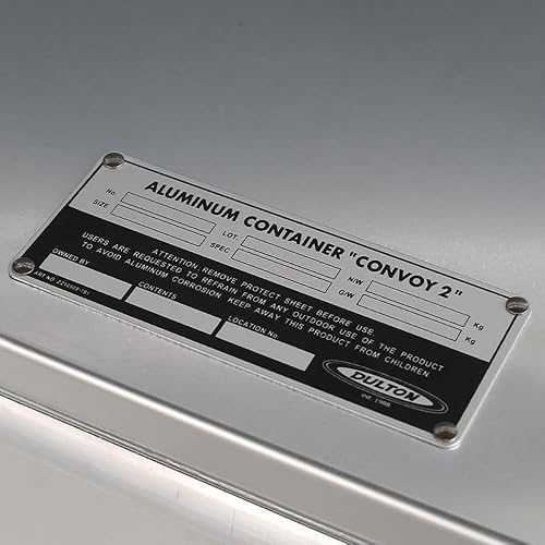 ダルトン(Dulton) Aluminum Container Convoy Storage Box, Small