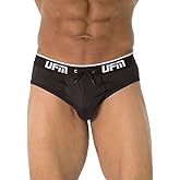 UFM Men’s Viscose Brief w/Patented Adj. Support Pouch Underwear for Men