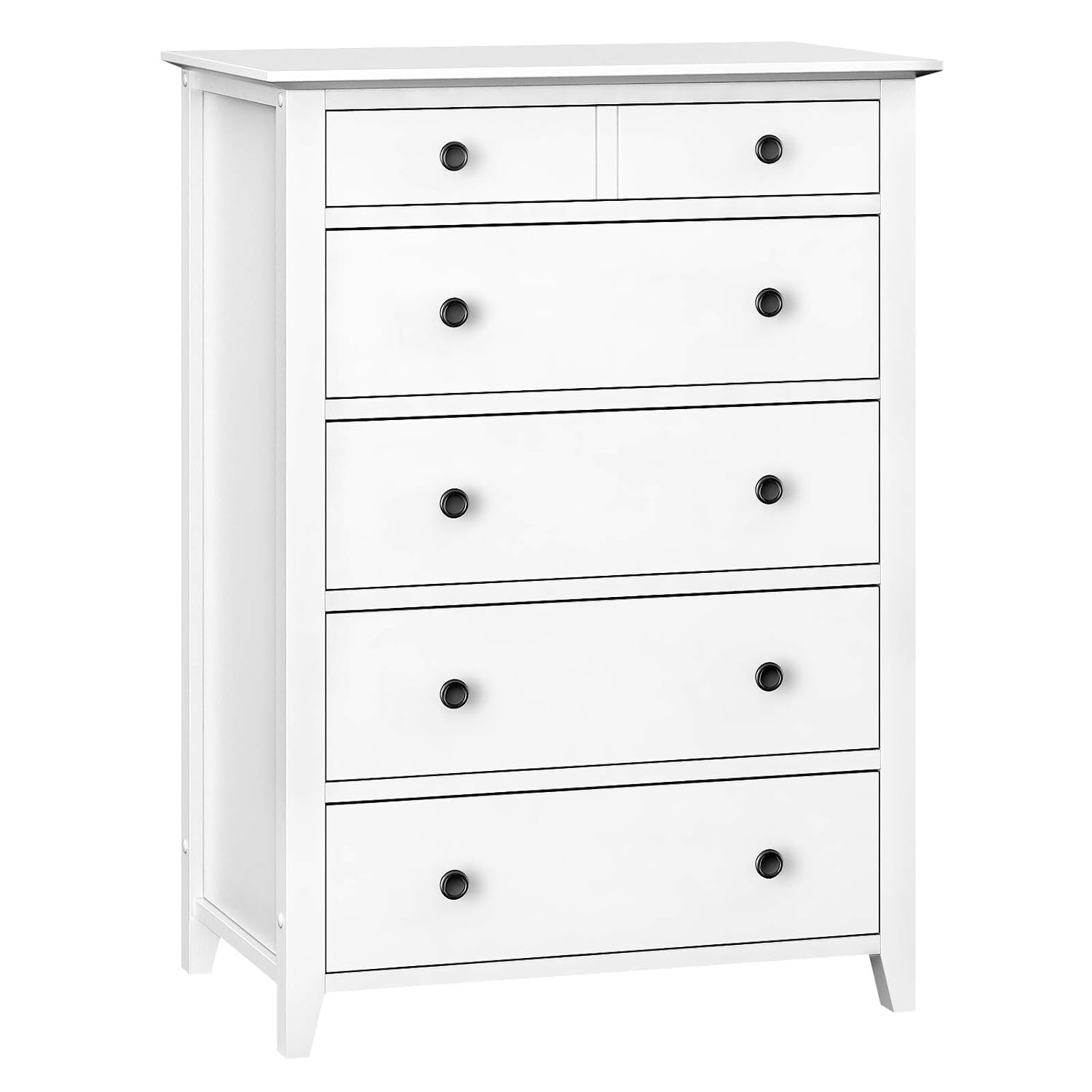 5 Drawer Dresser With Solid Wood Frame Kid S Room Vasagle Chest Of Drawers Living Room Storage Unit For The Bedroom Espresso Rcd01br Chest Of Drawers
