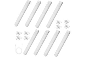 Punch-Free Smart Sensor Magnetic Rechargeable LED Lights, 4/6/8 Pack Motion Sensor Light Indoor, for Wardrobes, Closets and S