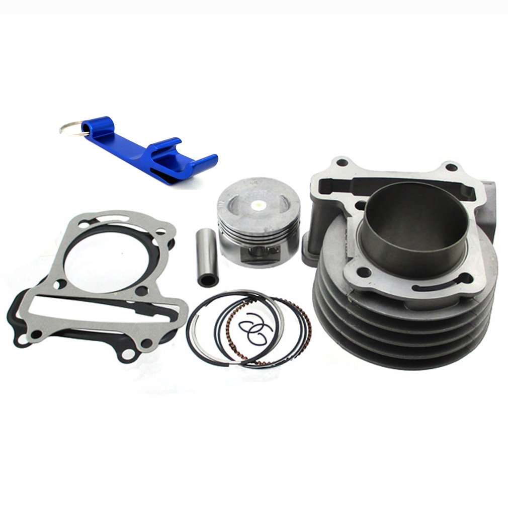TCMotor 100cc Big Bore 50mm Cylinder Kit For 139QMB GY6 50cc 80cc