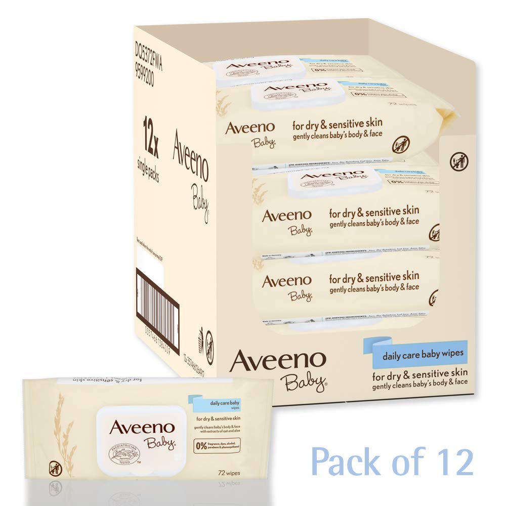 aveeno wipes baby