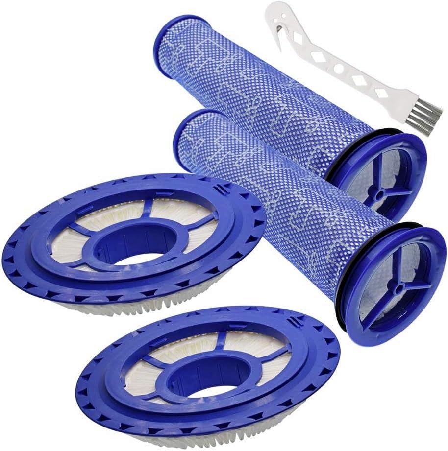 Photo 1 of Filter Replacement for Dyson DC41 DC65 DC66 UP13 UP20 UP30 Animal, Multi Floor and Ball Vacuum Ball Animal 2 Ball Animal 3, Washable and Reusable, Pre-Motor & Post-Motor Filter Kit for Pet Hair, Dirt