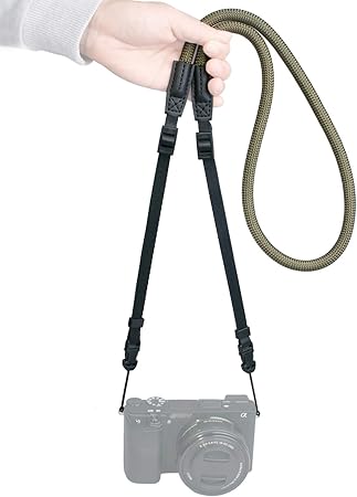 Amazon Vko カメラネックストラップ クライミングロープ製ショルダーストラップ 調節式な長さ80 135cm 一眼レフ ミラーレス コンパクトカメラ用 Sonyなど用 A6400 A6000 A6300 A6500 A6600 A6100 X T4 X T30 X T X T3 X T2 X Pro2 X X30 Xq2 X100fなど用 緑色 Amazon Vko カメラネックストラップ クライミングロープ製ショルダーストラップ 調節式な長さ80 135cm 一眼レフ ミラーレス コンパクトカメラ用 Sonyなど用 A6400 A6000 A6300 A6500 A6600 A6100 X T4 X T30 X T X T3 X T2 X Pro2 X X30 Xq2 X100fなど用 緑色