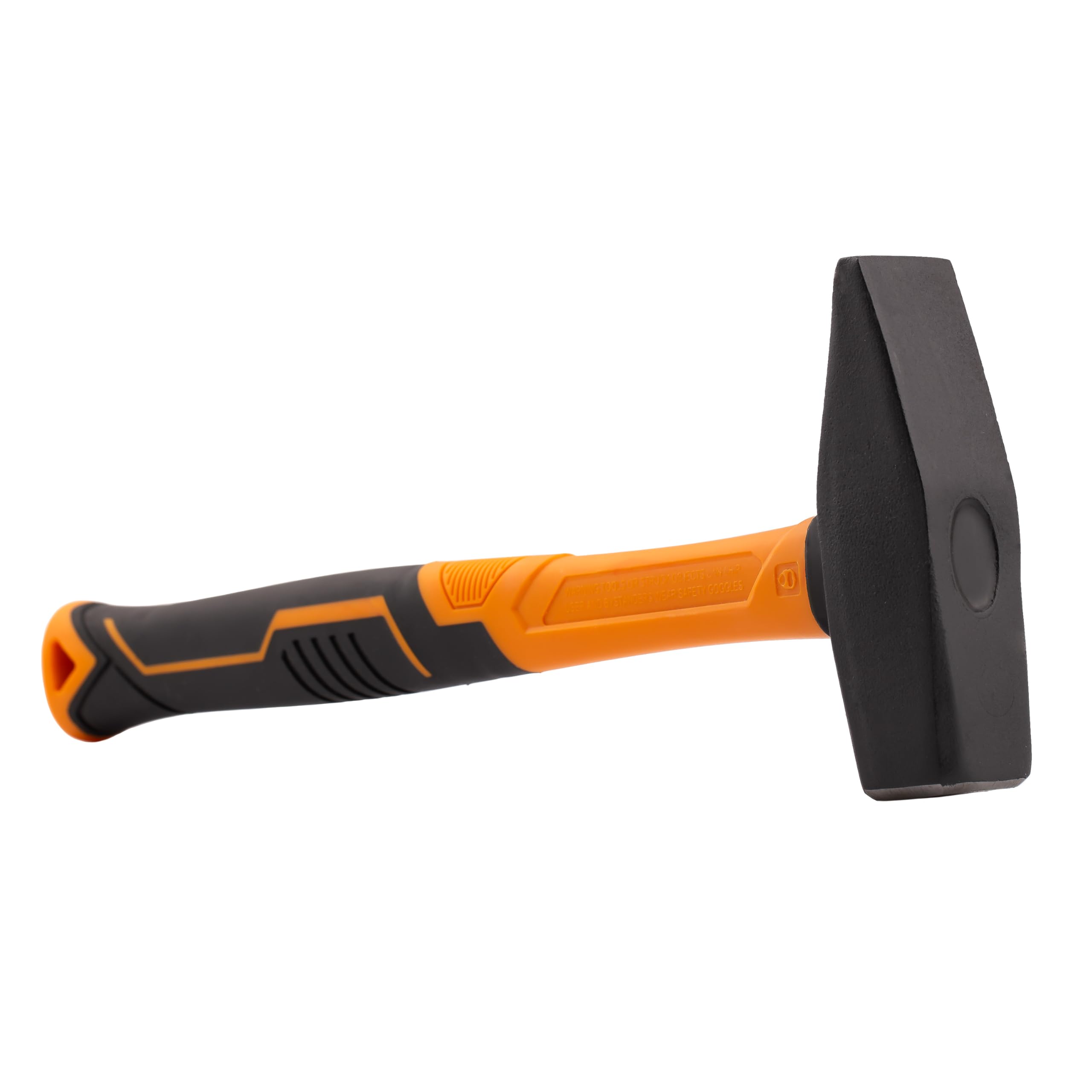 Mivos Engineer's Hammer 1000 g with Fibreglass Handle - Engineer's Hammer with Forged Hammer Head - Tool for Locksmith - 1000 g Engineer's Hammer - DIN 1041