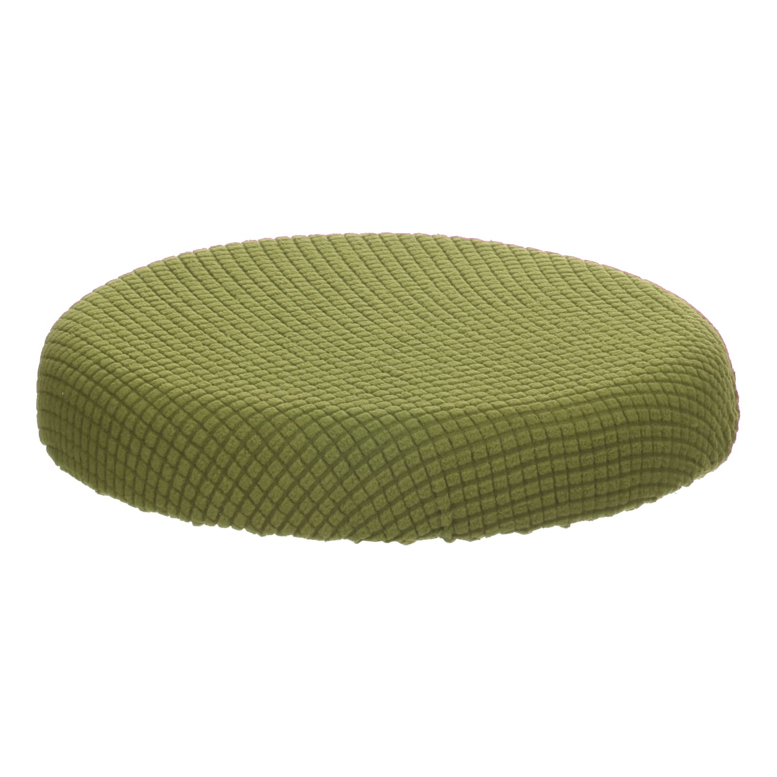 PATIKIL 11" Round Bar Stool Cover, Washable Elastic Stool Cover for Diameter 11"-13" Chair, Lawn Green