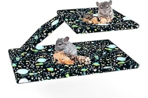 YKD Ferret Cage Liners for Ferret Nation & Critter Nation Cages, Waterproof Chinchilla Cage Accessories, Washable Bedding, for Ferrets, Chinchillas, Rats