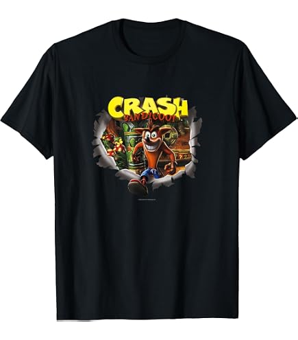 Amazon.com: Crash Bandicoot Retro Crash Rainbow Vintage Action