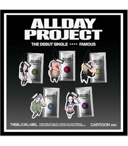 Amazon.com: ALLDAY PROJECT FAMOUS Debut Single Album with Tracking